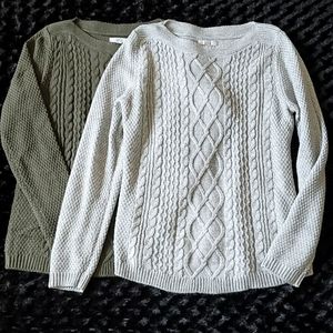 Chunky Knit Design Cozy Sweaters.